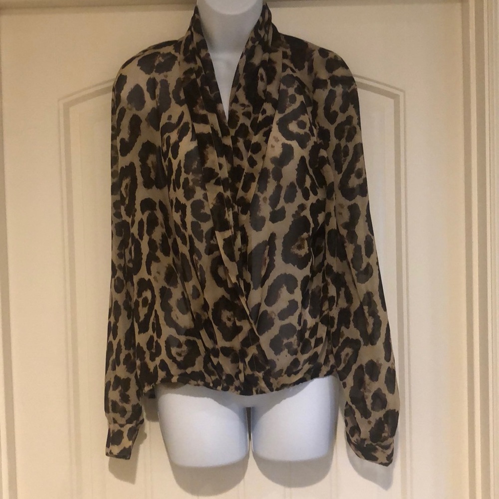 Animal Print Blouse